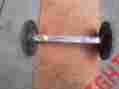 0114-210 0114-128 Lynx Arctic Cat 1993 340 Rear Axle W 6.38 Idl Wheeles