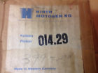 014.29 Hirth New Genuine Piston
