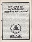 2254-683 018 Afs Manual Special Snowmobile Jag Cat Parts 1991 Arctic