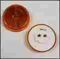 03521 Triton Amber 2.5 Inch Round