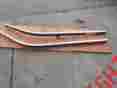 0706-038 0706-039 0106-961 0106-960 Lynx Arctic Cat 1993 340 Bumper W Caps L R