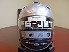 0814010708 Hjc Silver Motorcycle Helmet Integrated Sunshield Xxl