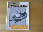 0900931 0900927 Owners Sprint Manual 1990 Star Polaris Es Maintenance Safety
