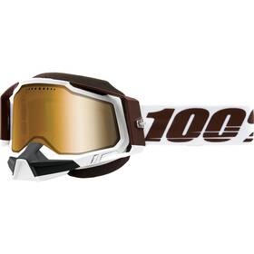 50012-00005 100% 2601-3085 Racecraft 2 Snow Goggles Snowbird - Flash Silver