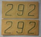 0106-186 106-186 Arctic Cat Vintage Hood Decal Nos Panther Cheetah