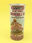 1110-1 1970s Full Racing Oil Wynn Snowmobile Unopened Vintage Metal