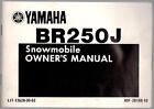 Lit-12628-00-62 1985 Bravo Owners Yamaha Manual 217 Br250j Snowmobile