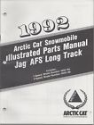2254-746 1992 Track Snowmobile Cat Parts Manual Arctic Afs 966 Long Jag