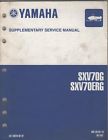 Sxv70g 2002 Yamaha Manual Supplement Snowmobile