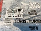 219100731 2013 Rev-xm Shop 800 - Ski Rev-xs Manual Tec Ski-doo 600 Ho Doo
