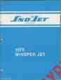 209346 1975 731 Sno-jet Manual Jet Parts Whisper
