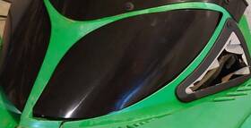 6598 213 Parts Black Headlight Covers Fit For Arctic Cat Fire