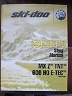 219100303tec Ho 2009 Tnt Snowmobile Mx Ski-doo Shop Manual 600