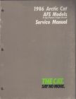 2254-329 Service Manual Snowmobile Models 1986 Cat Afs Arctic 639