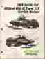 2254-499 Snowmobile Arctic Cat 1989 Wildcat El Tigre P N Service Manual 024