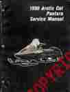 2254-576 Snowmobile Arctic Cat 1990 Pantera P N Service Manual 887