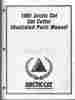 2254-707 Arctic Cat 1991 Snowmobile Cutter Parts Manual P N 123