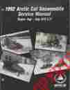 2254-731 1992 Arctic Cat Snowmobile Super Jag Afs P N Service Manual 485