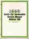 2254-830 Snowmobile Arctic Cat 1993 Wildcat 700 P N Service Manual 660
