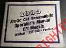 2254-847 Operators Arctic Cat Wildcat 484 Manual 550 1993 Ext Pantera