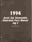 2254-976 1994 Arctic Cat Jag Z Snowmobile Parts Manual New P N