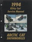 2254-998 285 Kitty Service 1994 Cat Arctic Manual Snowmobile 2254-998 285 Kitty Service 1994 Cat Arctic Manual Snowmobile
