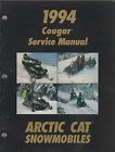 2255-004 Service 1994 Manual Arctic 281 Snowmobile Cougar Cat