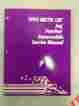 2255-129 Arctic Cat 1995 Snowmobile Jag Panther Service Manual