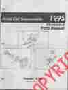 2255-153 1995 Arctic Cat Snowmobile Prowler 2-up Parts Manual P N