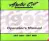 2255-260 800 Operators Arctic Snowmobile Zrt 113 Cat 1996 600 Manual