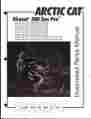 2256-882 2004 Arctic Cat Firecat 500 Sno Pro Parts Manual P N 755