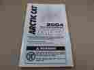 2256-934 Arctic Cat Oem 2004 Atv Operators Manual