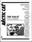 2257-259 2005 Arctic Cat Snowmobile T660 Turbo St Parts Manual P N 685