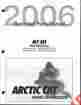 2257-527 Arctic Cat 2005 M7 Efi West Yellowstone Parts Manual P N 417