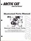 2257-739 Arctic Track Parts Bearcat 2007 Turbo 691 Manual Cat Wide