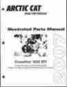 2257-757 2007 Arctic Cat Snowmobile Crossfire 500 Efi Parts Manual P N 466
