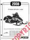 2257-990 Arctic Cat 2008 F1000 Efi Lxr Snowmobile Parts Manual P N 220