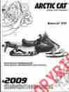 2258-241 Arctic Cat 2009 Snowmobile Beasrcat 570 Parts Manual P N 618