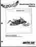 2258-666 Arctic Cat 2010 Snowmobile 600 Sno Pro Parts Manual P N 710