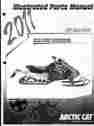 2258-767 Arctic Cat 2011 Snowmobile F6 Sno Pro Parts Manual P N 768