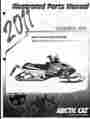 2258-780 Arctic Cat 2011 Snowmobile Crossfire 600 Parts Manual P N 770