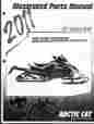 2258-782 Arctic Cat 2011 Snowmobile Z1 Turbo Ext Parts Manual P N 755