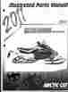 2258-785 Arctic Cat 2011 Snowmobile F570 Parts Manual P N 751