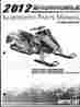 2259-216 Arctic Cat 2012 Snowmobile F 1100 Sno Pro Parts Manual P N 772