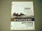 264rc-a 254rc 264rc- Evinrude Vintage Manual Johnson 1974 Parts 264rc