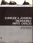 263158 Snowmobile Reveler Johnson Parts Evinrude 1973 Norseman Manual
