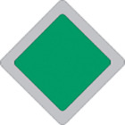 264 Rb Gr Voss Signs Green Plastic Reflective Atv 794777116421
