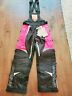 3131-0272 Arctiva Nwt Womens Snowmobile Pants Pink Comp Small Snow Bib