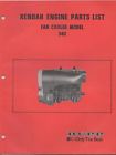 39141 340 Model Fan Manual List Engine Parts Xenoah Cooled Rupp 538