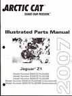 2257-751 402 Cat Z1 Manual Snowmobile Jaguar Parts 2007 Arctic